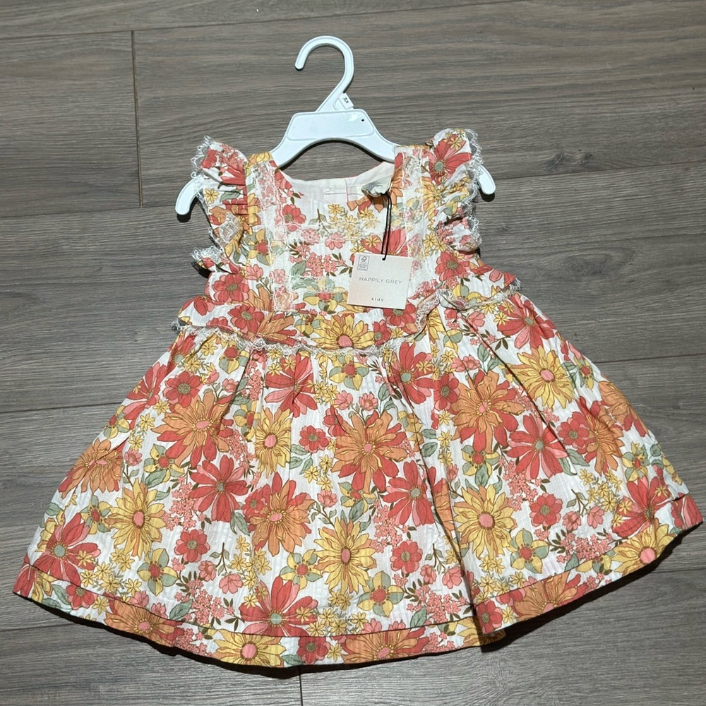 Floral Summer Girl Dress